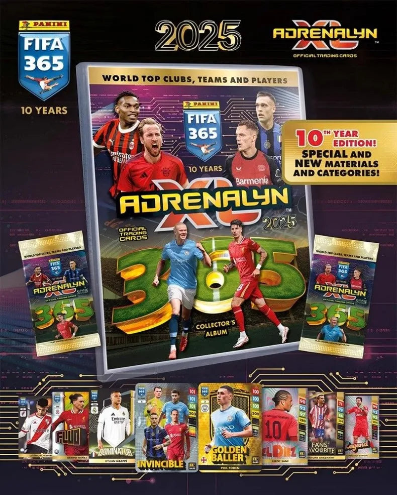 Tarjeta Dorada de Edición Limitada Oficial de Panini 2026 FIFA365