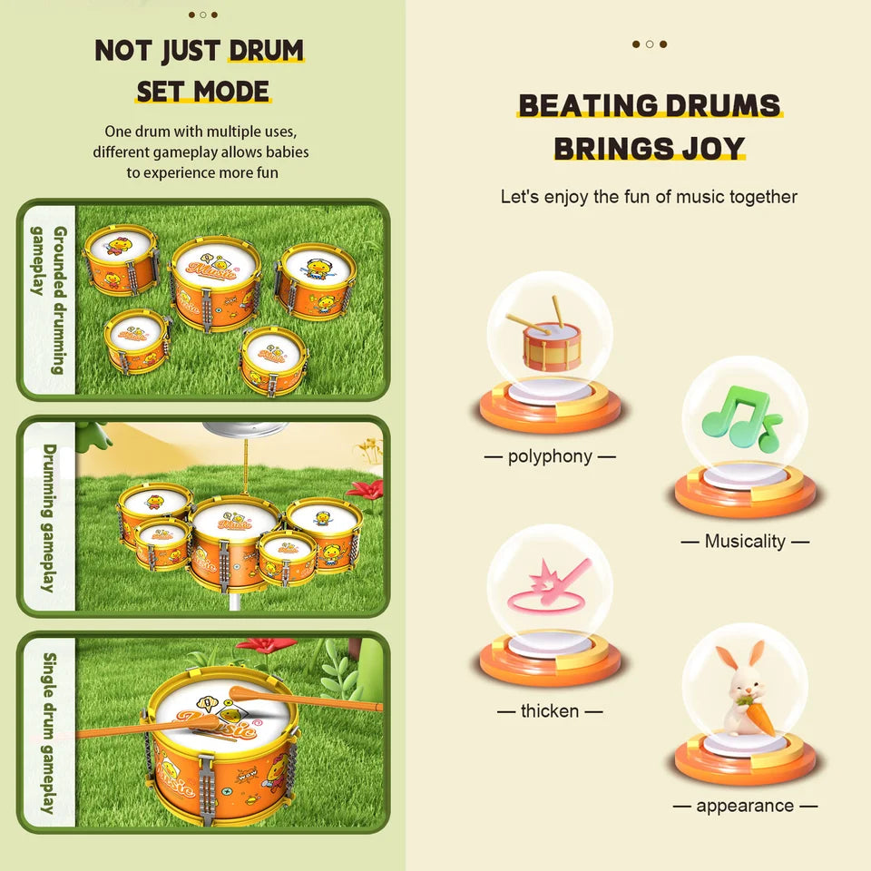 Set de Batería de Jazz para Niños