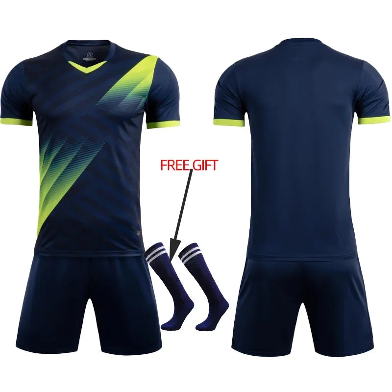 Camiseta de fútbol para niños y adultos, personalizados
