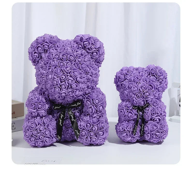 oso rosa de peluche