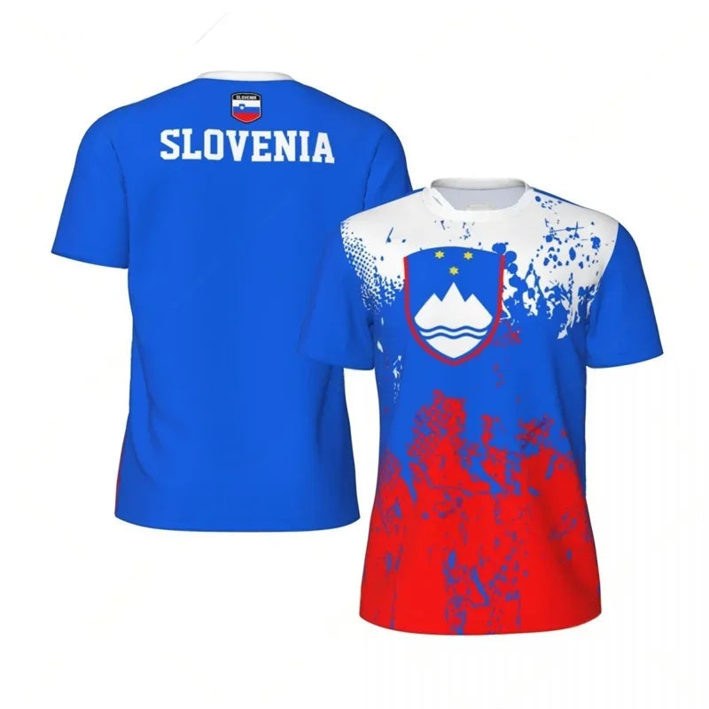 Camisetas de Fútbol con Estampado de Eslovenia