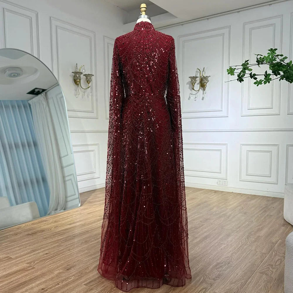 vestidos de noche vestido con cuentas para fiesta de mujer LA72591