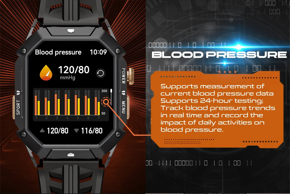 reloj inteligente deportivo resistente al agua