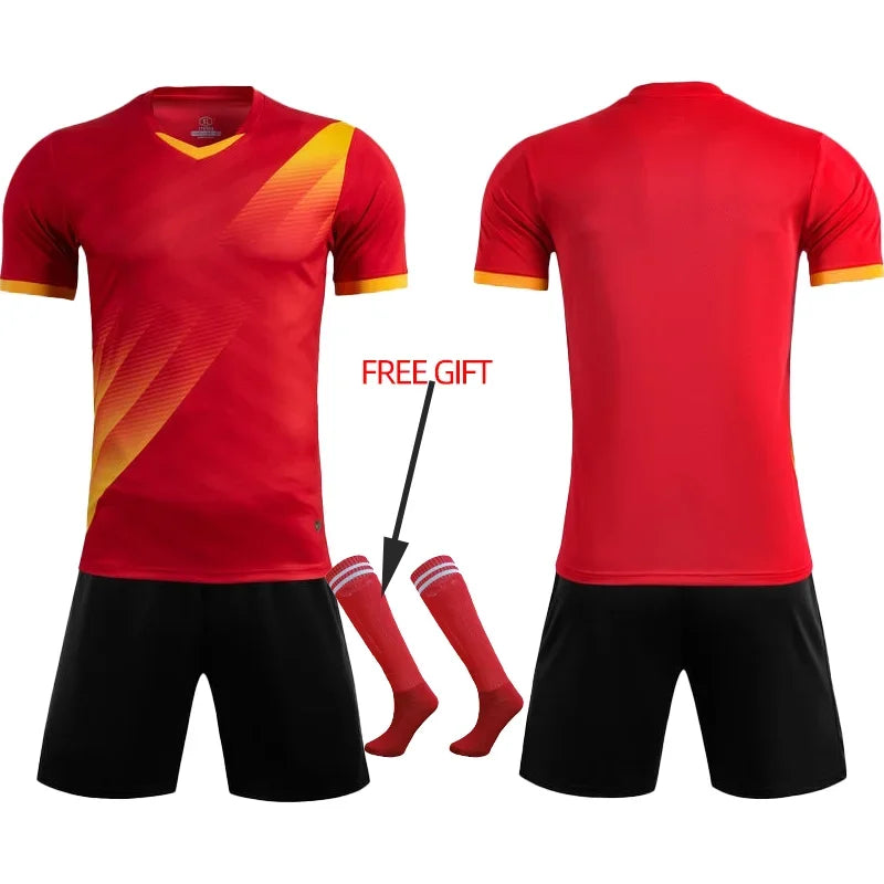 Camiseta de fútbol para niños y adultos, personalizados