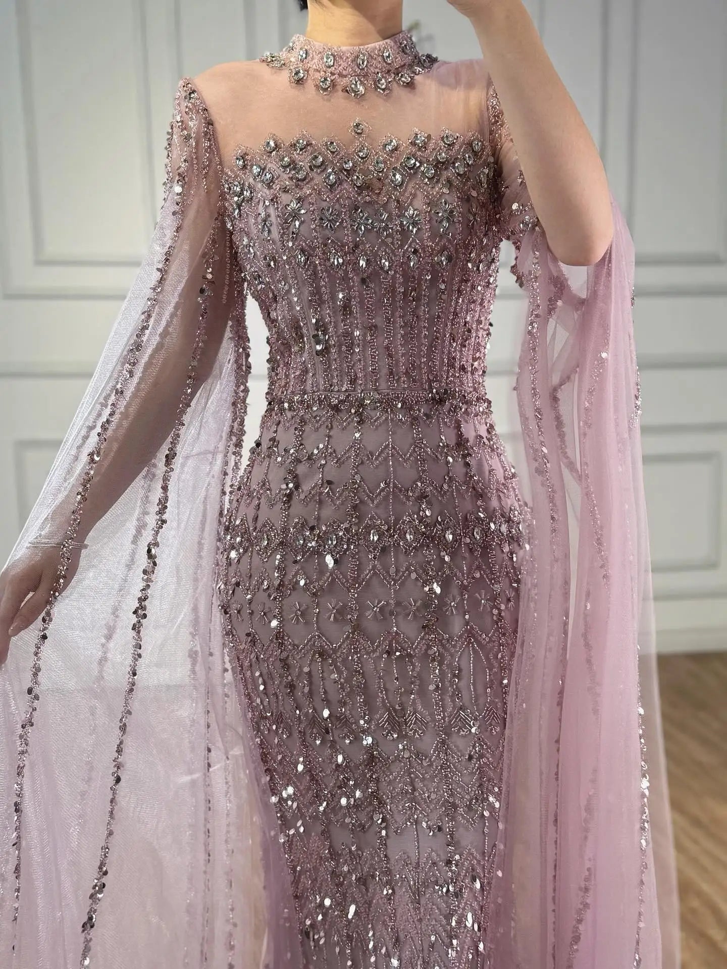 Vestido de noche estilo árabe