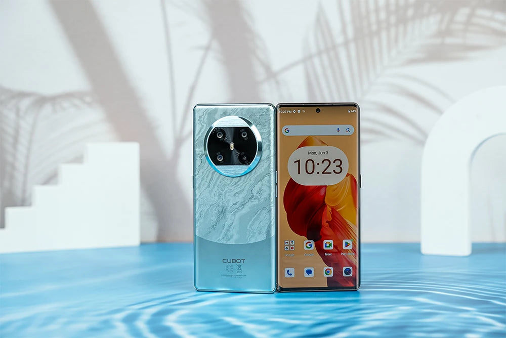 Teléfono inteligente Android 14, Pantalla curva 120 Hz, 32 GB de RAM (16 GB + 16 GB extendido), 256 G