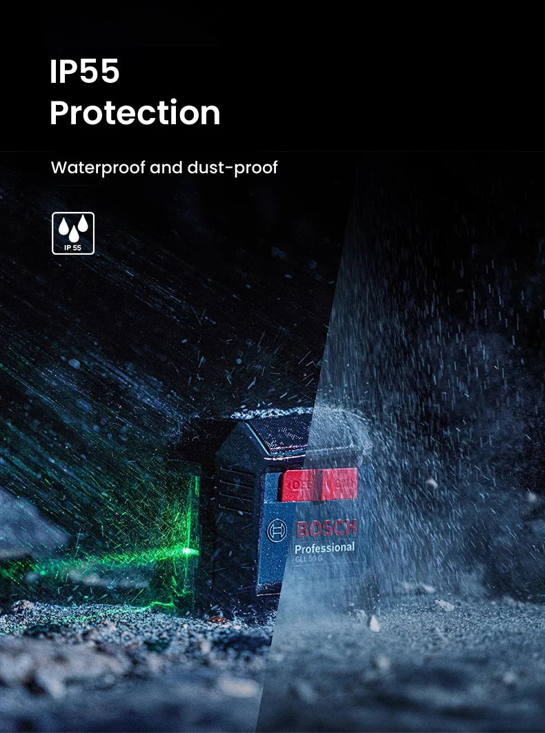 Bosch GLL 50 G nivel láser profesional
