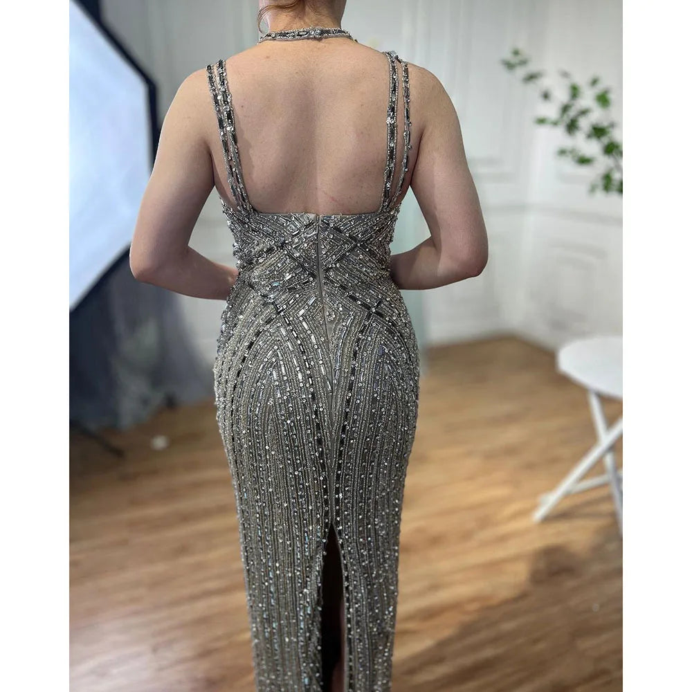 Vestido de noche estilo árabe