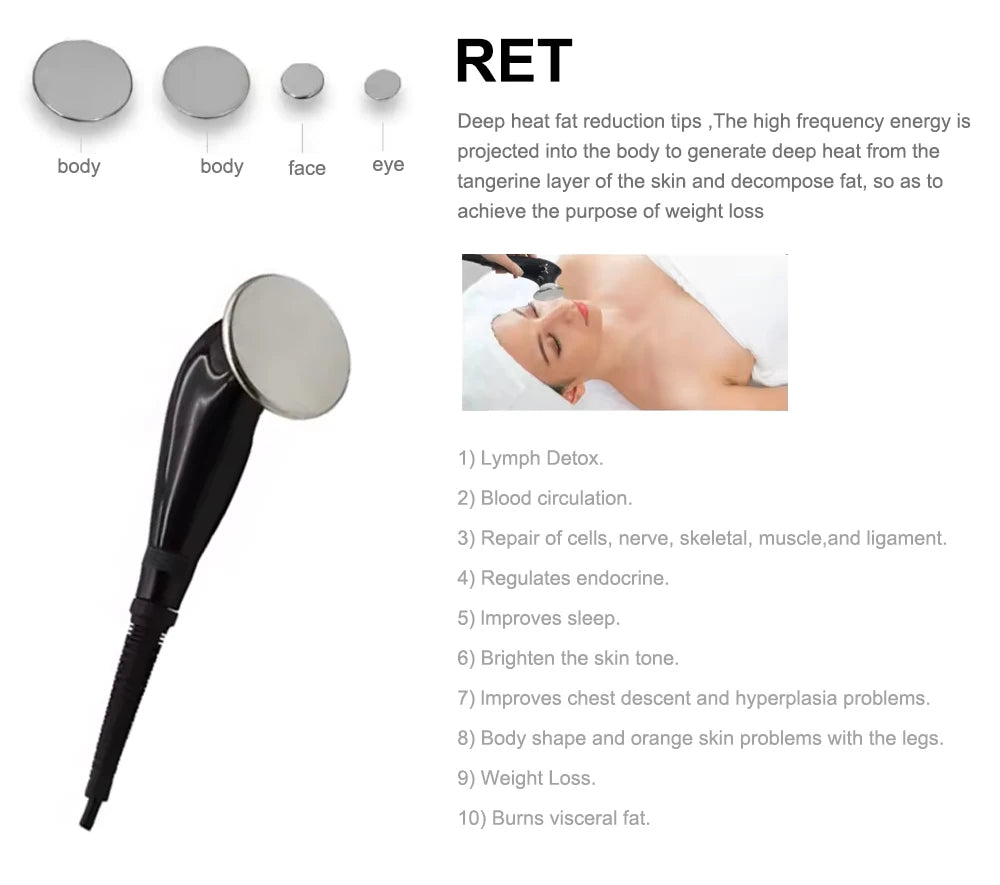 Máquina de termoterapia de estiramiento facial 448K