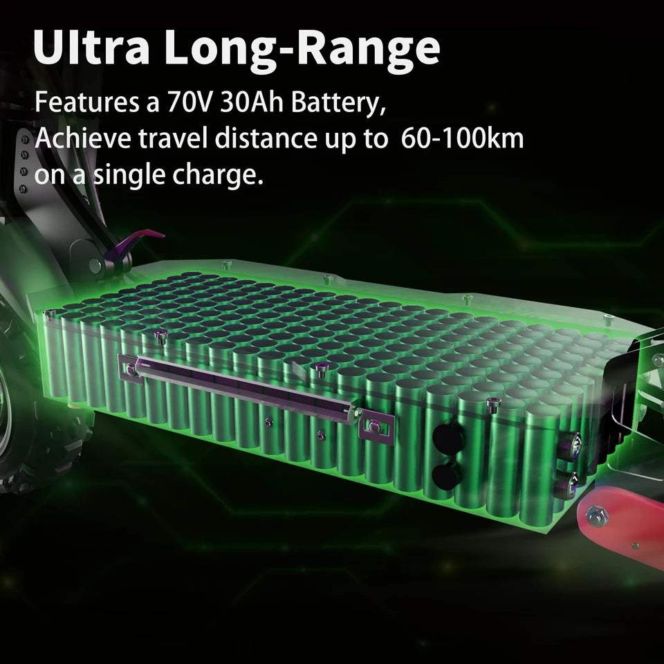 Patinete eléctrico de 60-85 KM/H para adultos