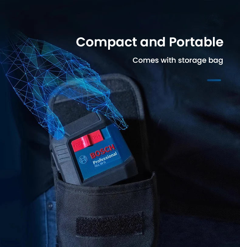 Bosch GLL 50 G nivel láser profesional