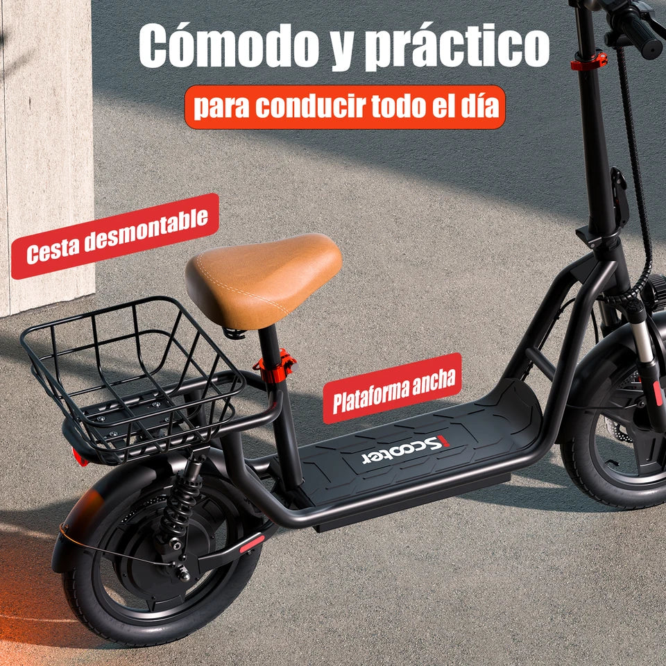 Iscooter I14 Foldable Electric Scooter For Adults Engine