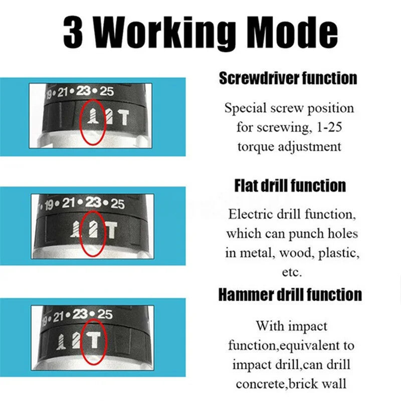 Taladro inalámbrico