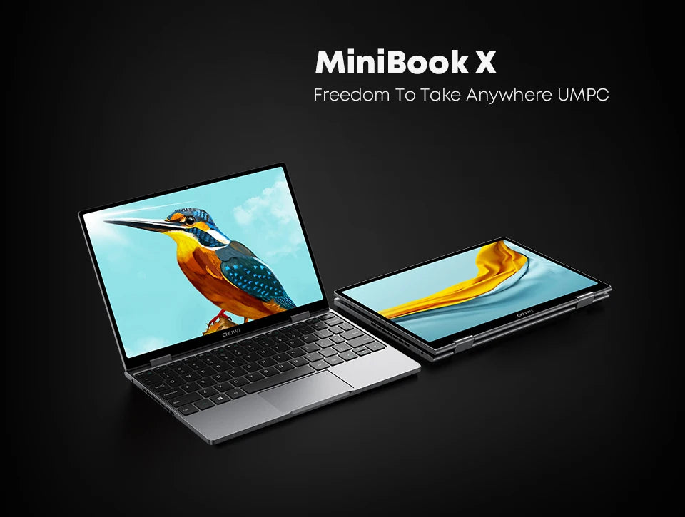 MiniBook X Laptop Tablet PC 2 en 1 12GB LPDDR5 512G