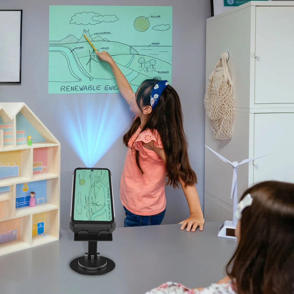 Teléfono inteligente con 100 lúmenes 120Hz proyector 32GB + 512GB 5G