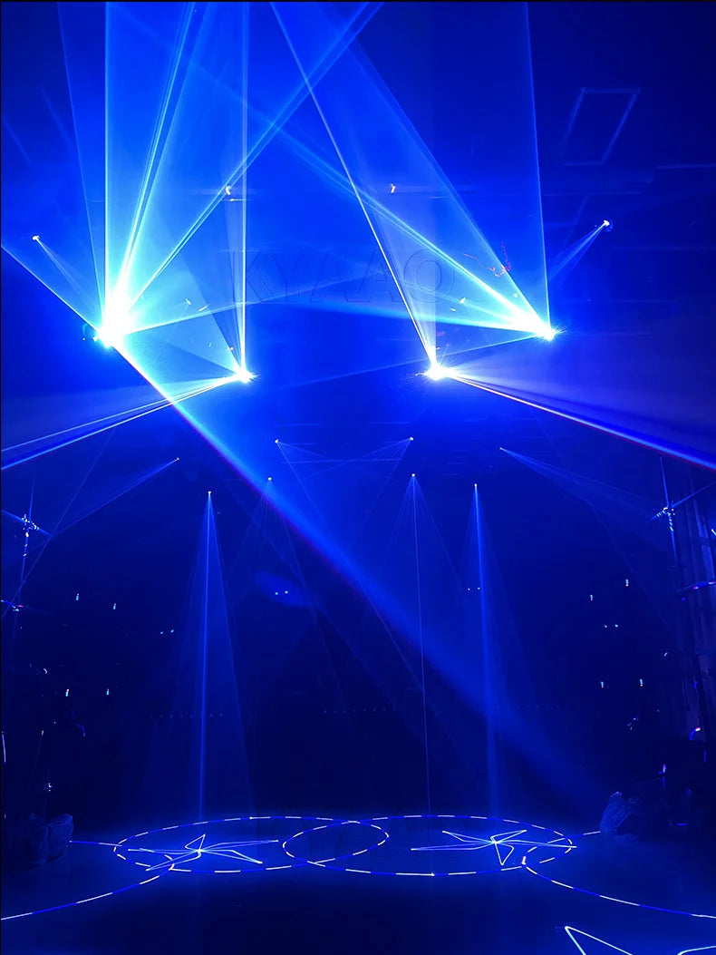 Proyector de iluminación de escenario de discoteca láser de 5W con Control