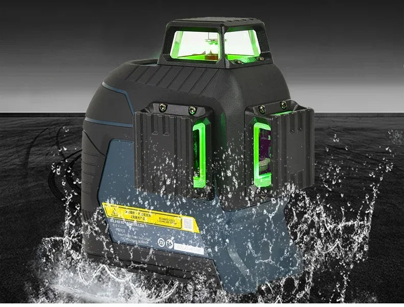 BOSCH 12 Líneas Nivel Láser Verde Nivel 3D Autonivelante 360 °