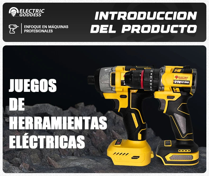 Taladro de impacto 21 v