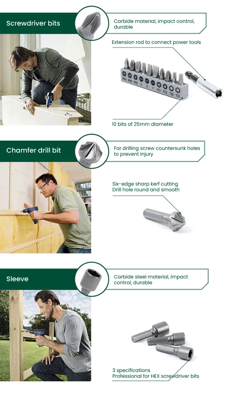 Bosch X33 broca destornillador profesional