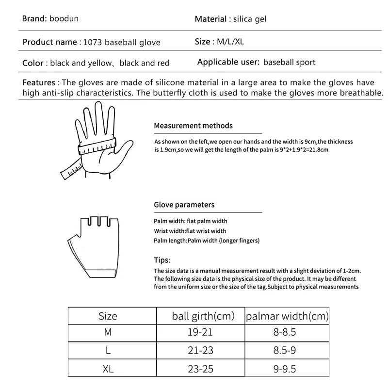 Guantes deportivos de rugby