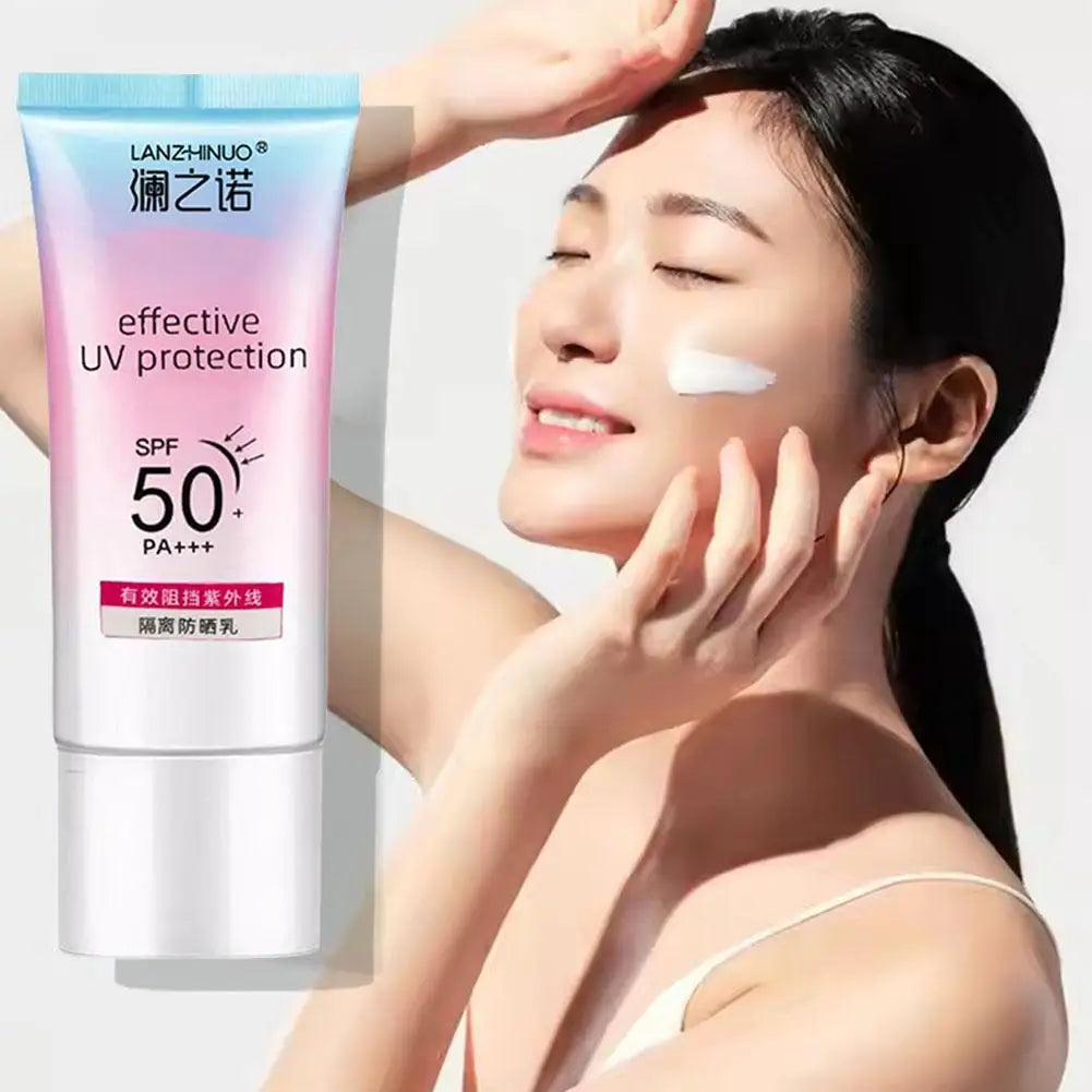 protección Solar para cara y cuerpo SPF50 +, loción Solar refrescante antisudor,2 UNIDADES