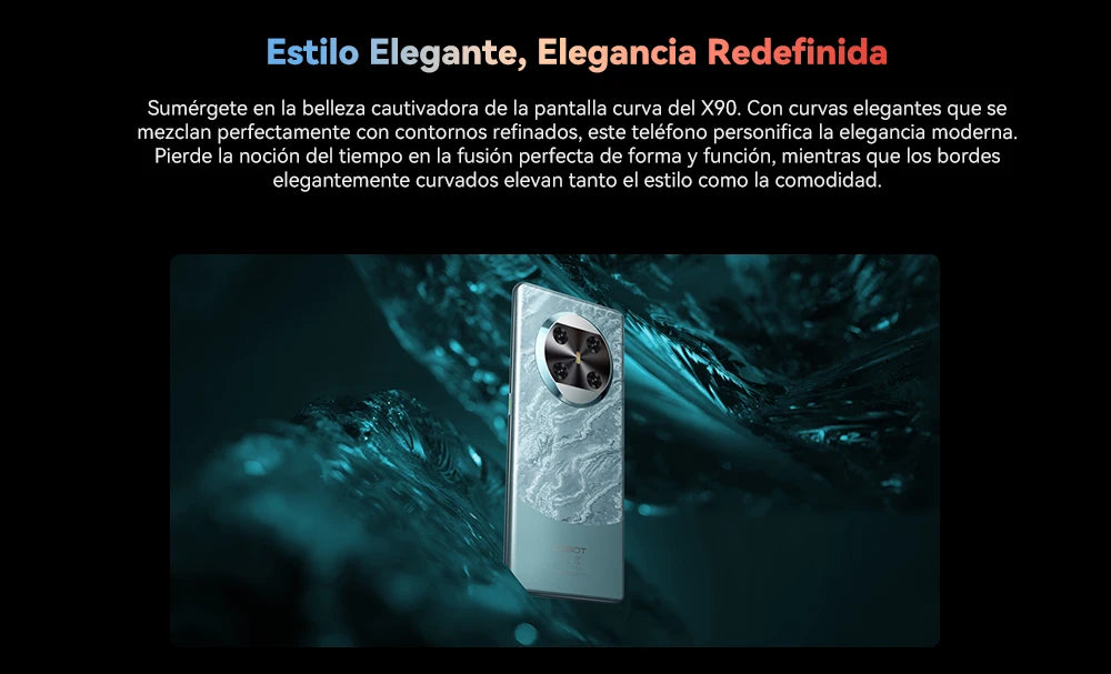 Teléfono inteligente Android 14, Pantalla curva 120 Hz, 32 GB de RAM (16 GB + 16 GB extendido), 256 G