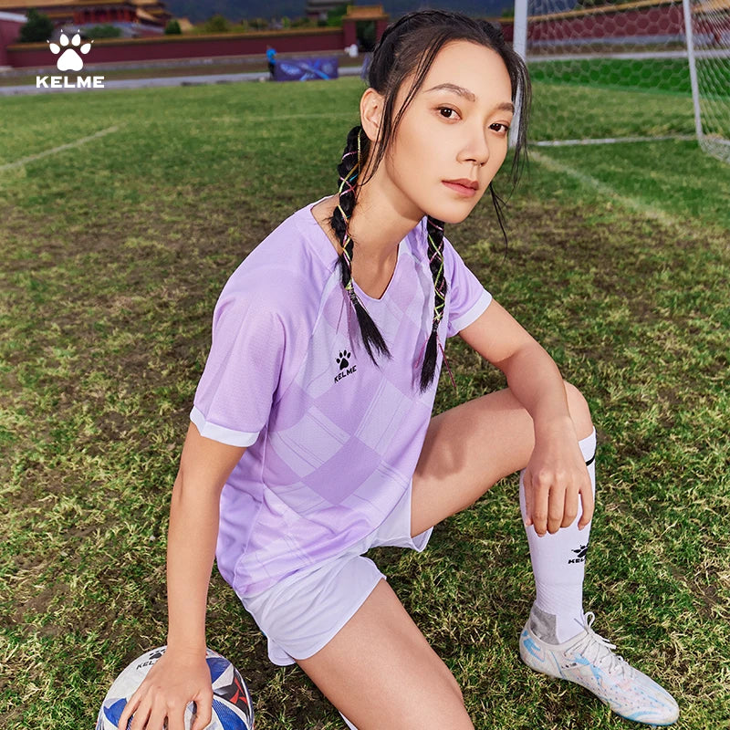 Kelme-Conjunto de traje de fútbol para mujer