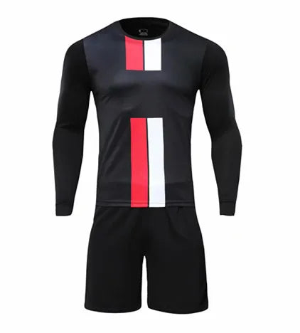 Conjunto de camiseta de fútbol de manga larga