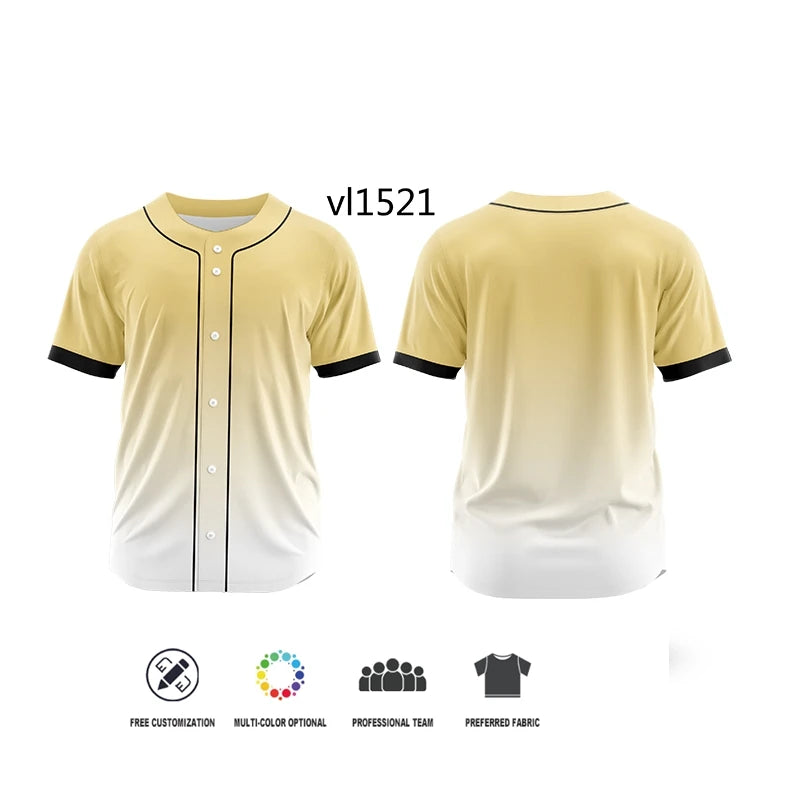 Camiseta de béisbol personalizable