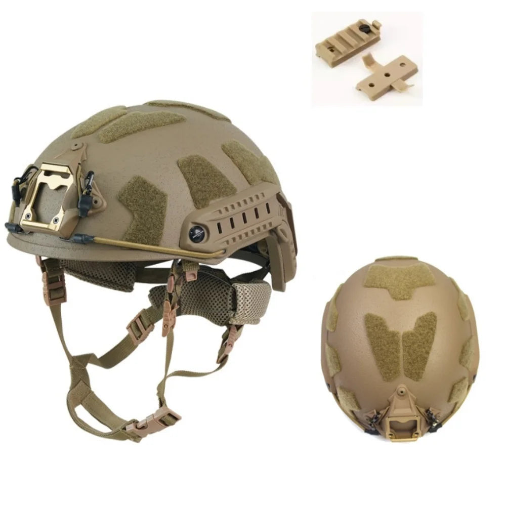 Casco Táctico Balístico ACH de Fibra de Aramida
