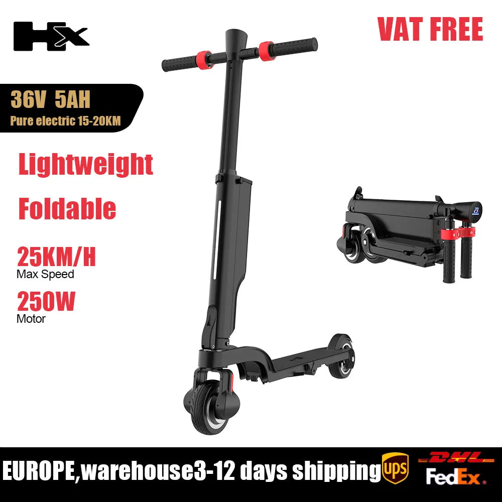 Patinete eléctrico HX X6 para adultos