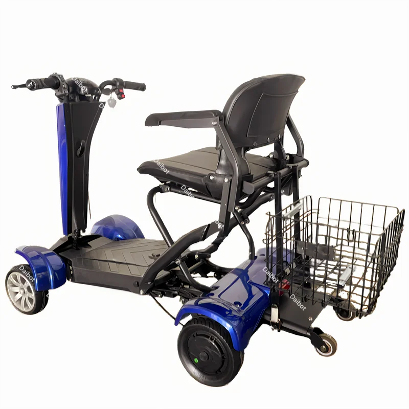 Patinete de movilidad plegable automático