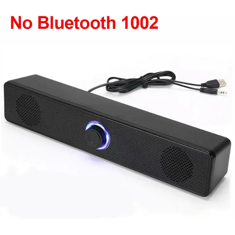 Barra de sonido para PC, Altavoz Bluetooth inalámbrico