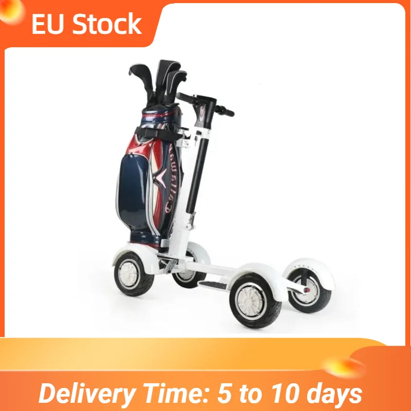Patinete eléctrico plegable de 4 ruedas