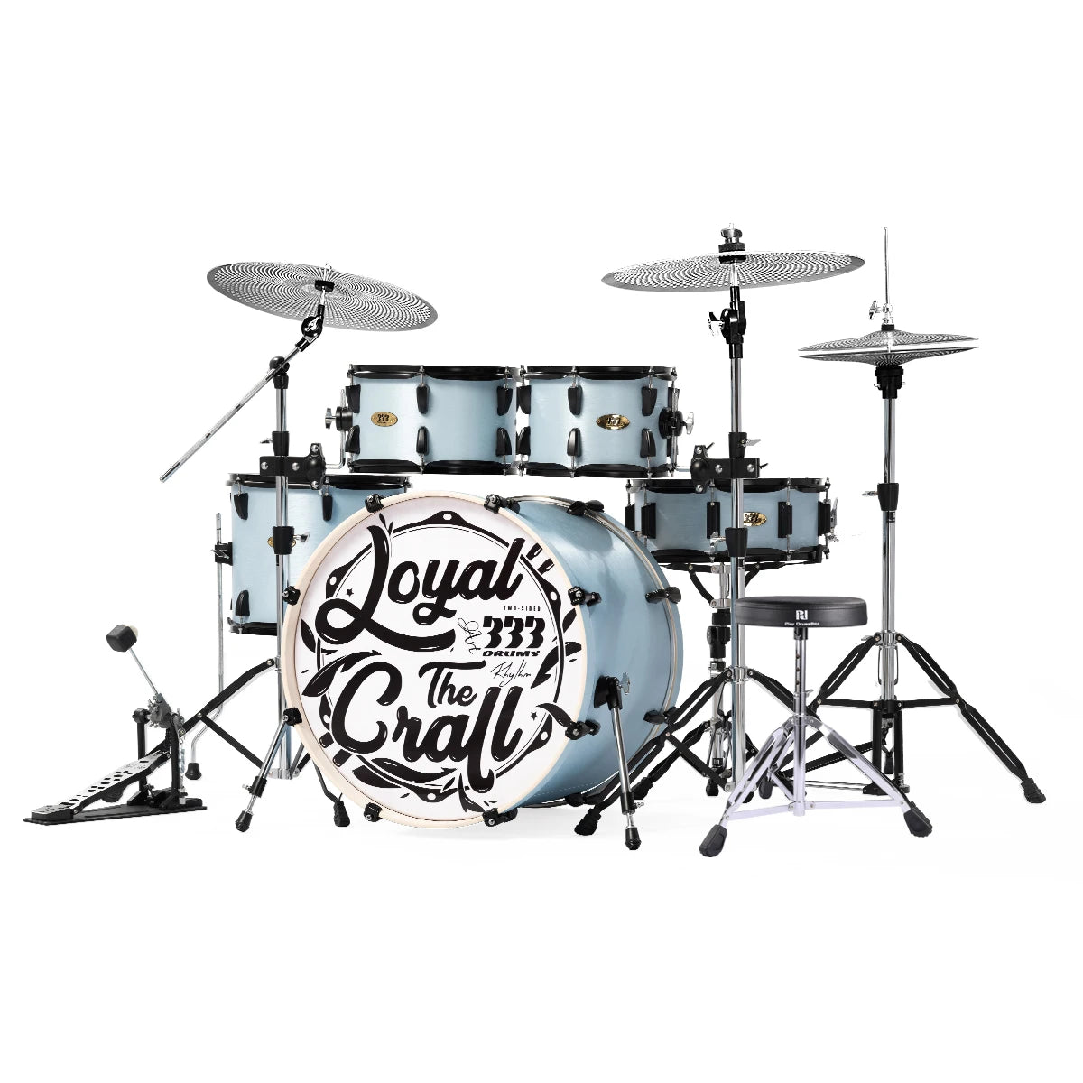 VentModelo de Batería de Jazz 333 de Doble Cara de Madera de Álamo