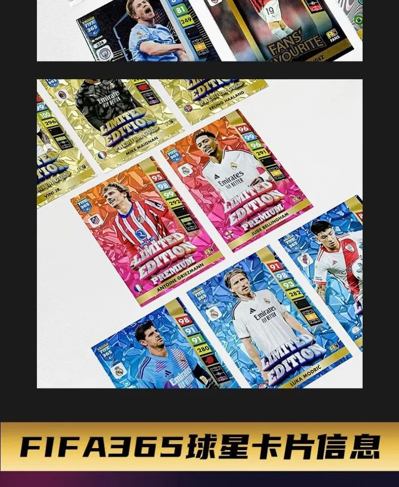Tarjeta Dorada de Edición Limitada Oficial de Panini 2026 FIFA365