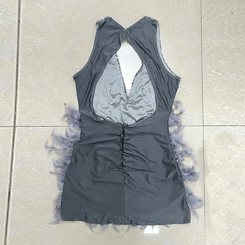 Vestido corto a la Cadera