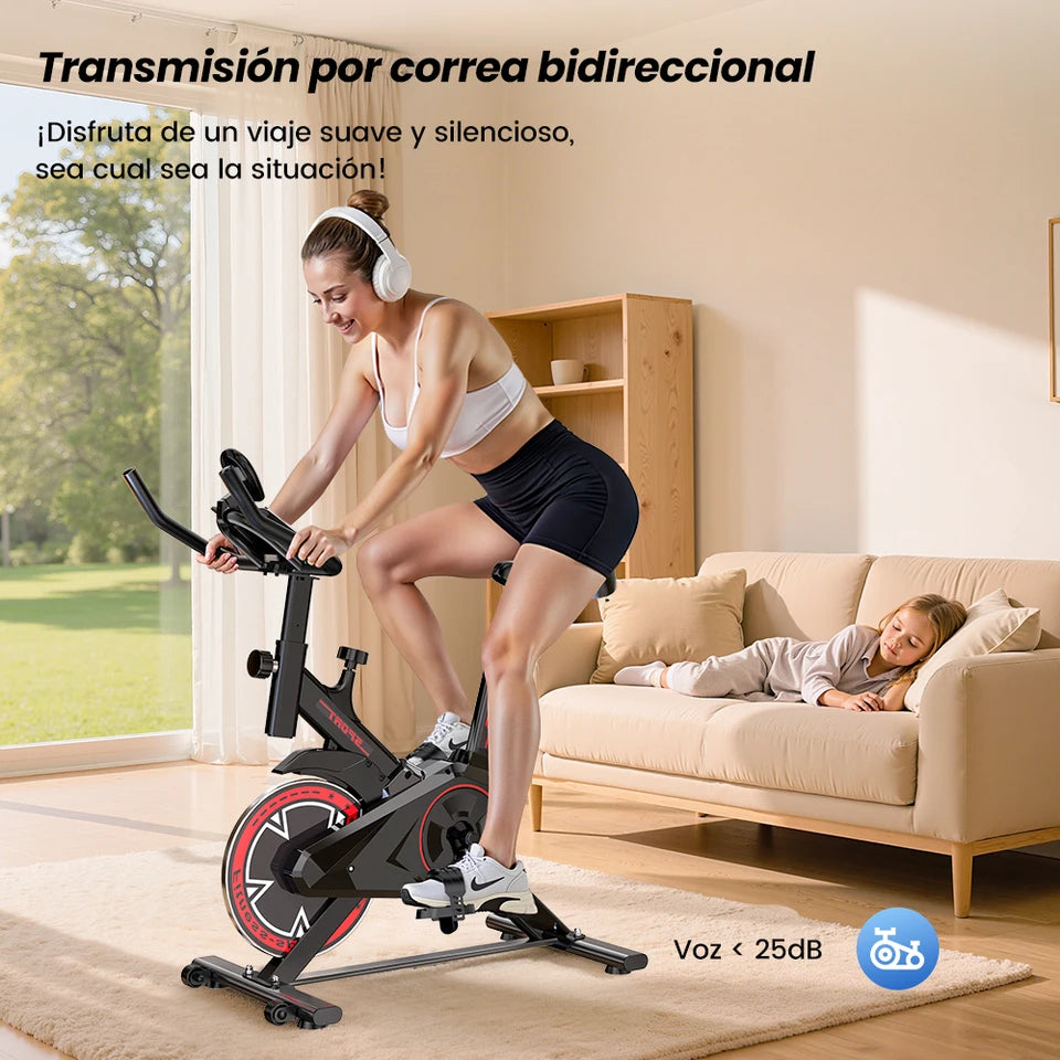 Bicicleta Estática Formil De 6 Kg Para Fitness