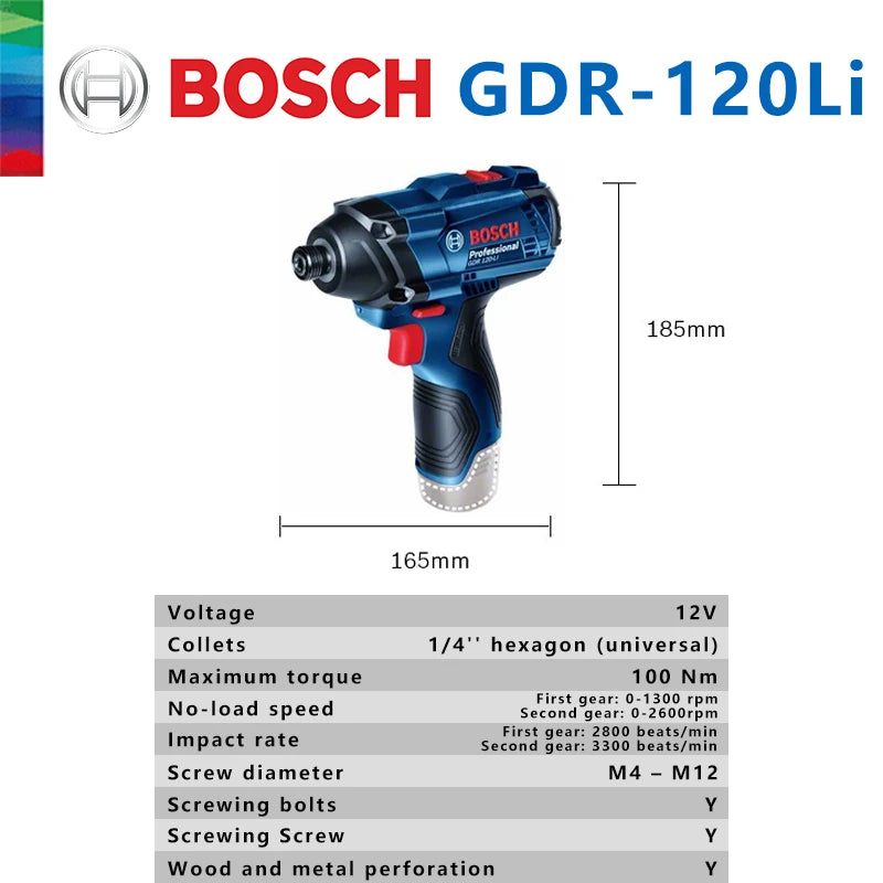 taladro de impacto bosch