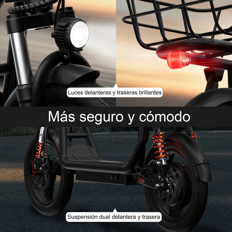 Iscooter I14 Foldable Electric Scooter For Adults Engine