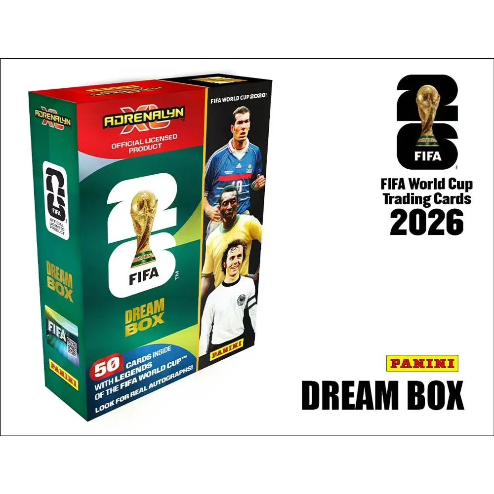 Panini 2026, Tarjeta Coleccionable de Estrellas del Mundial de Fútbol FIFA 23, Adrenalyn XL Dream Box, Tarjeta Coleccionable Oficial con Licencia