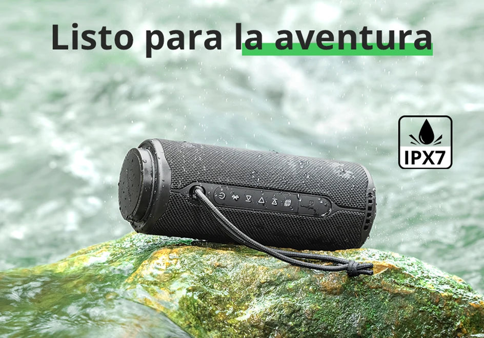 Altavoz Bluetooth portátil resistente al agua