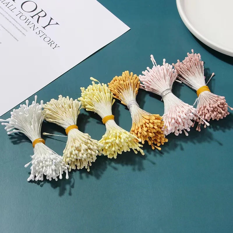 corona de flores artificiales DIY