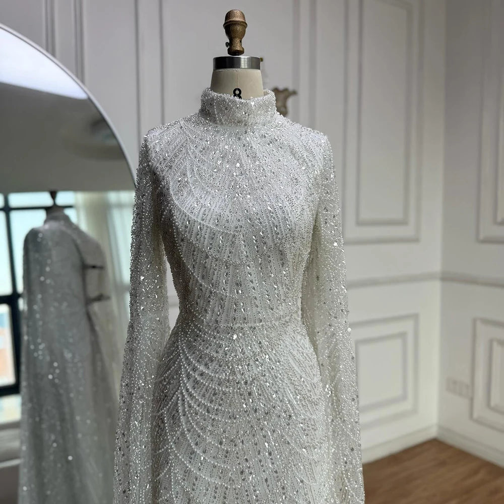 vestidos de noche vestido con cuentas para fiesta de mujer LA72591