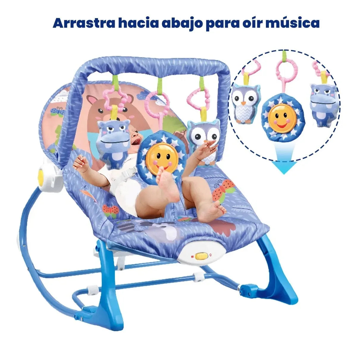 Mecedora de bebé, juguete eléctrico para bebé