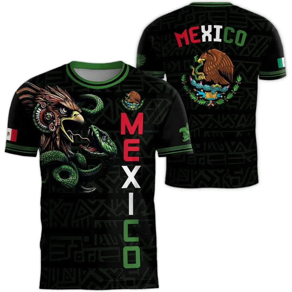 Camiseta con Bandera Mexicana para Hombre