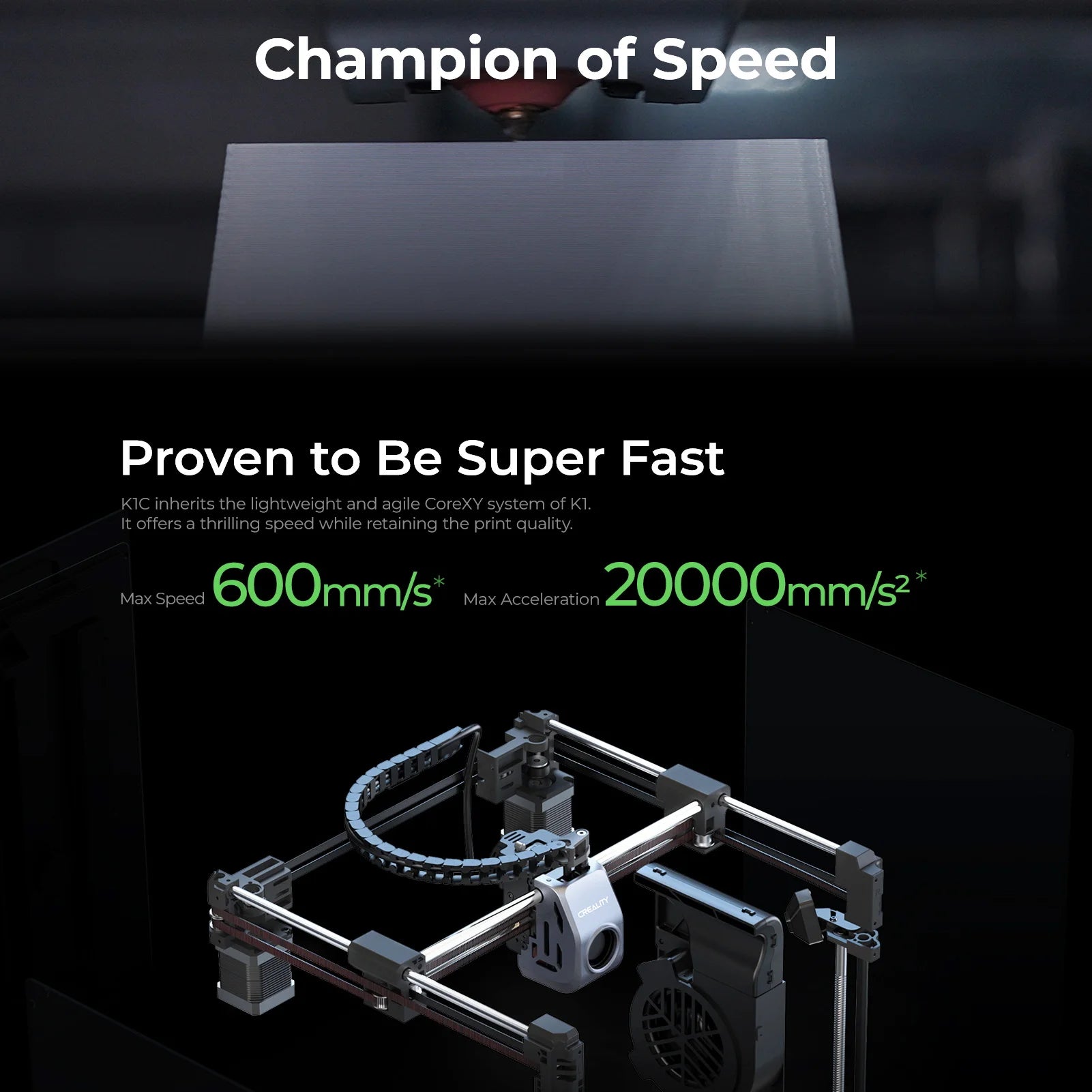 Impresora 3D FDM Creality K1C,