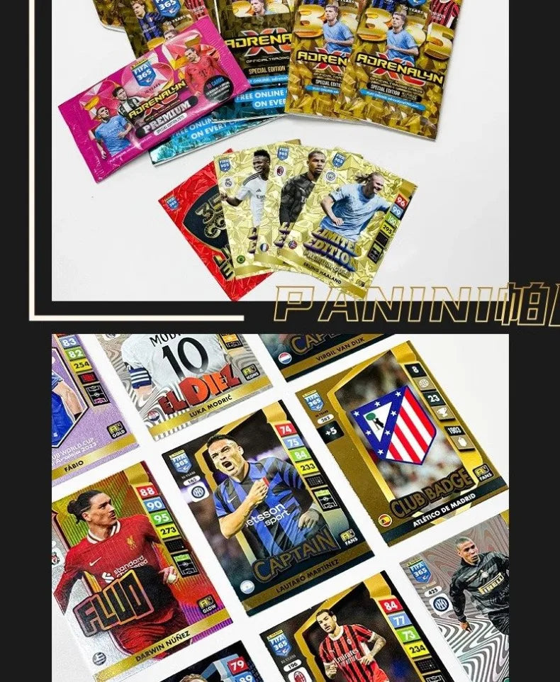 Tarjeta Dorada de Edición Limitada Oficial de Panini 2026 FIFA365