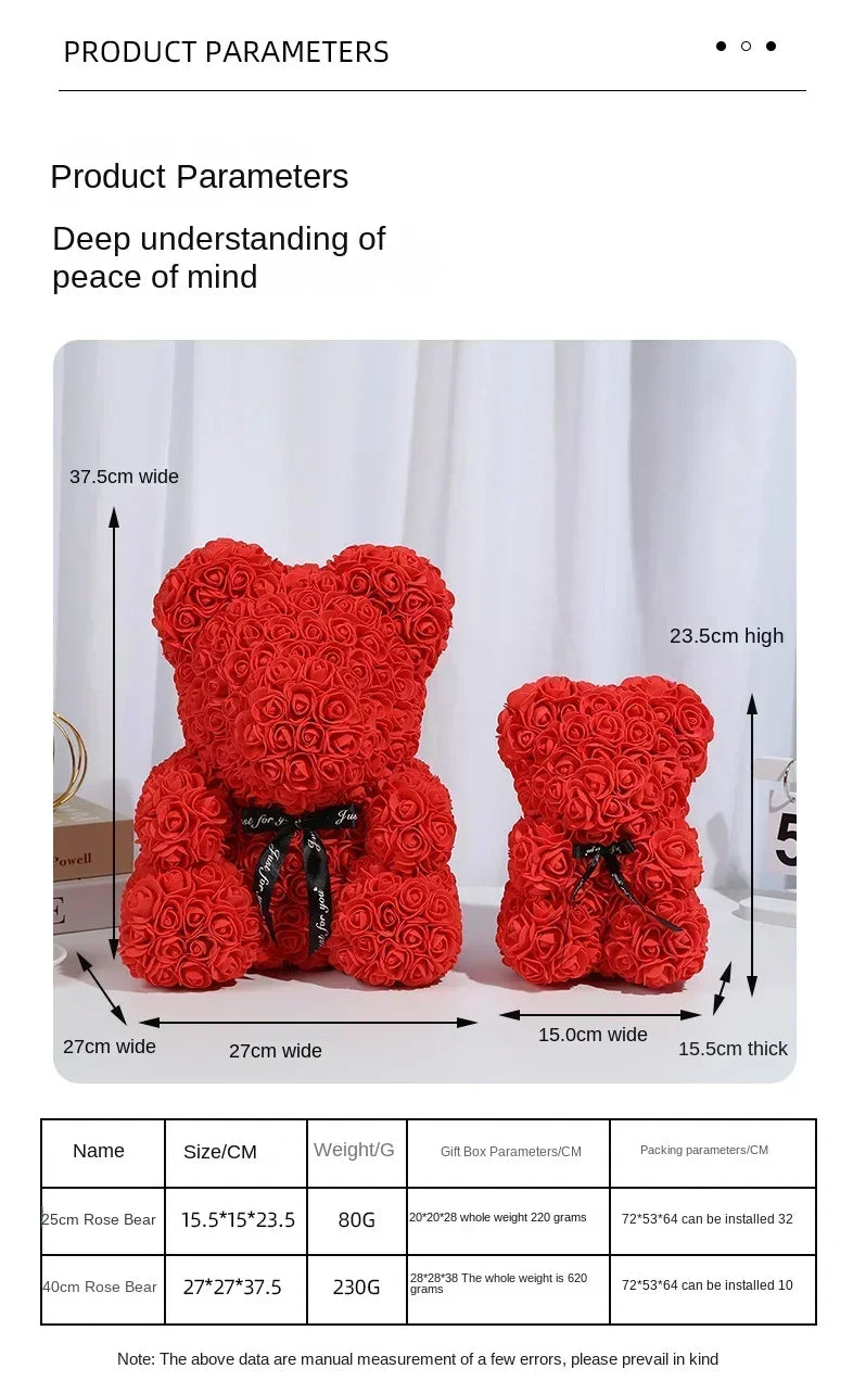 oso rosa de peluche