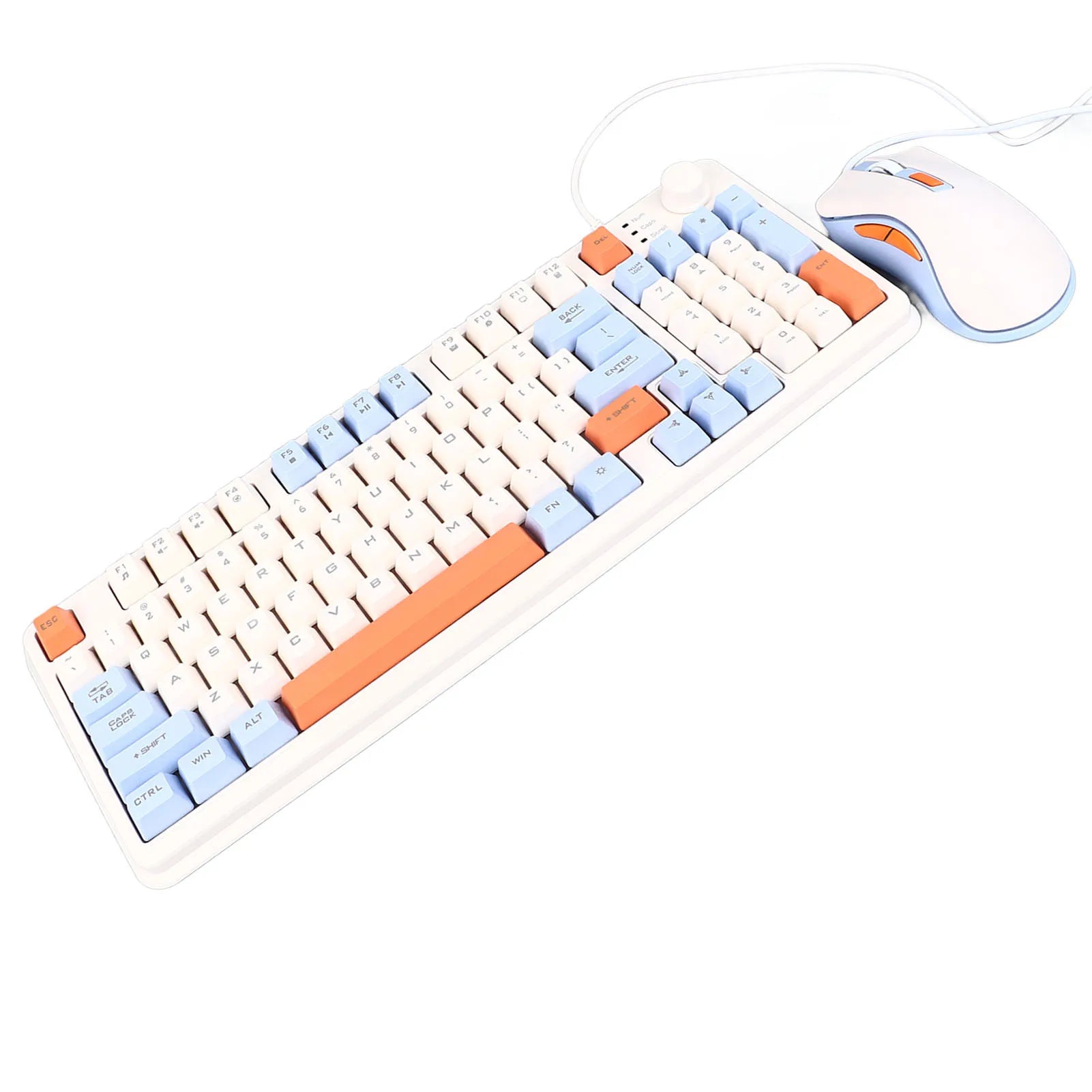 Combo de teclado y ratón para juegos por cable USB,